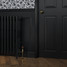 CI-RC813-LG-119-JACK-BLACK - Richmond Black 4 Column Victorian Cast Iron Radiator H813mm x W575mm CI-RC813-LG-119-JACK-BLACK - Richmond Black 4 Column Victorian Cast Iron Radiator H813mm x W575mm